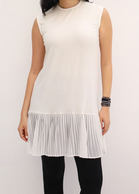 Half Pleated Top