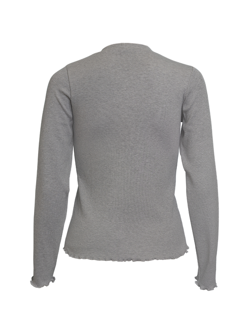 Ribbed Long Sleeve Top