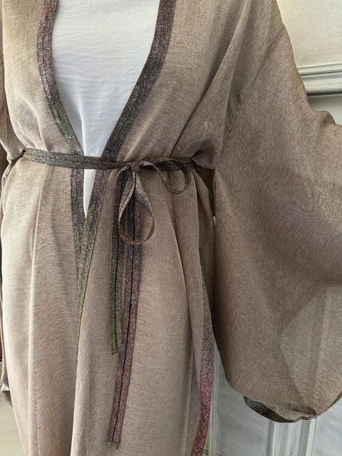 Sheer Linen Kaftan