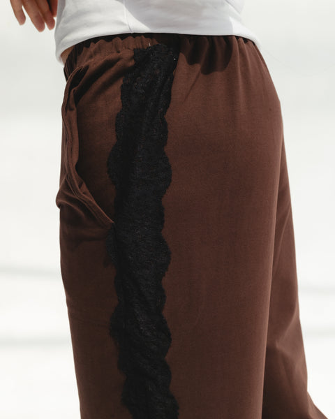 Side Lace Pants