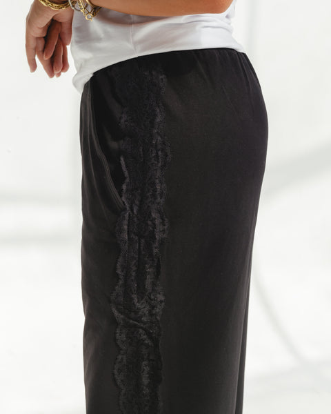 Side Lace Pants