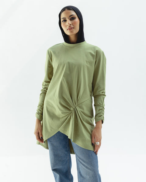 Twisted Ripple Top