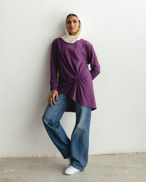 Twisted Ripple Top