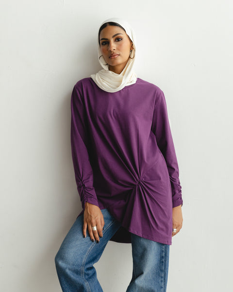 Twisted Ripple Top