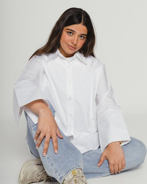 Oversized Wide Sleeve Shirt