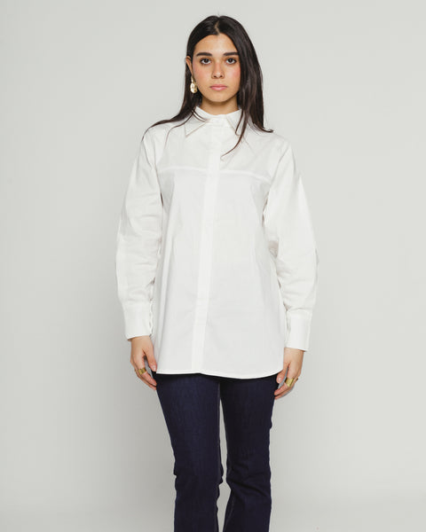 Puffy Sleeve Shirt with Belt