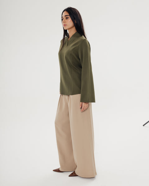 V-Collar Top