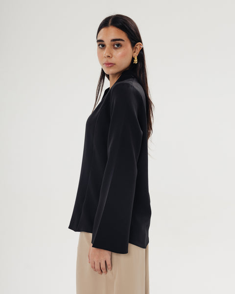 V-Collar Top