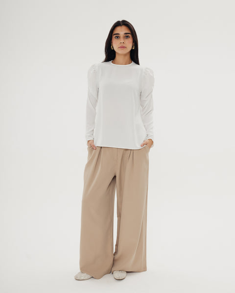 Puffy Detailed Top