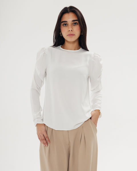 Puffy Detailed Top