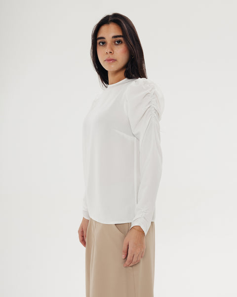 Puffy Detailed Top