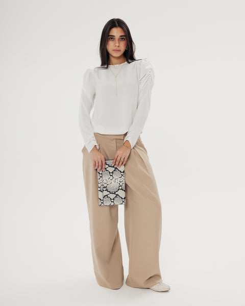 Puffy Detailed Top