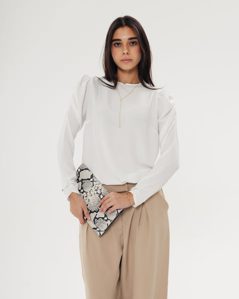 Puffy Detailed Top