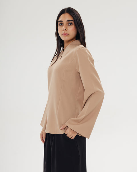 V-Collar Top