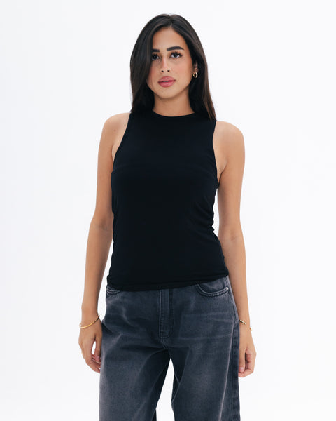 Double Front Tank Top
