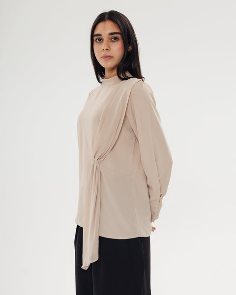 Front Shawl Top