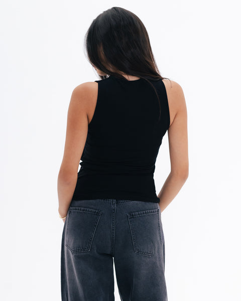 Double Front Tank Top