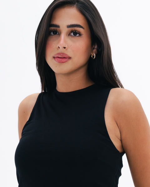 Double Front Tank Top