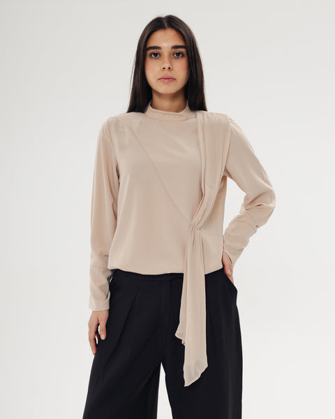 Front Shawl Top
