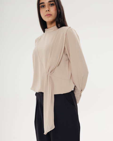 Front Shawl Top