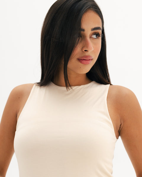Double Front Tank Top