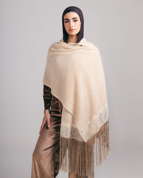 Lace Knit Shawl