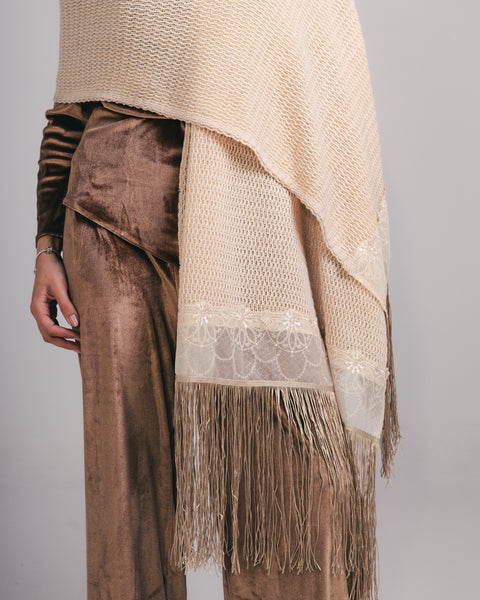 Lace Knit Shawl