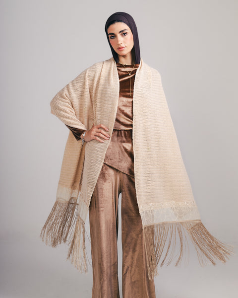 Lace Knit Shawl