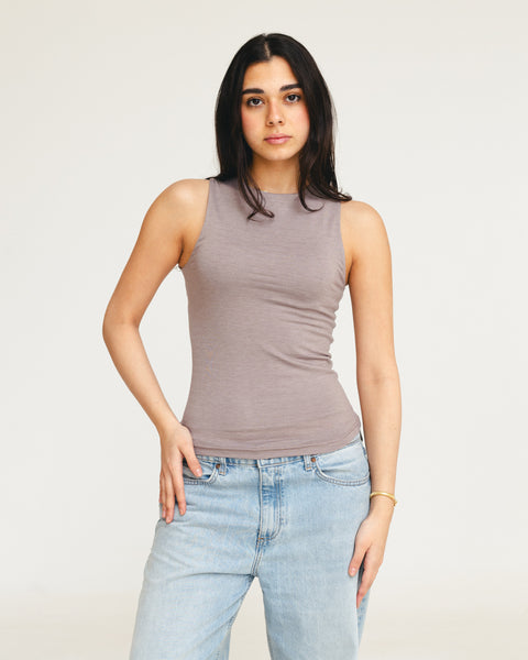 Breeza Double Front Tank Top