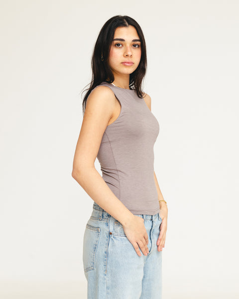 Breeza Double Front Tank Top