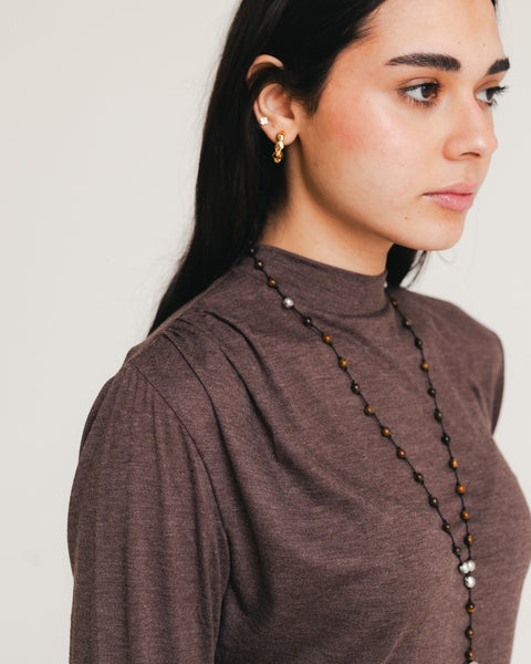 Breeza Drape Sleeve Top
