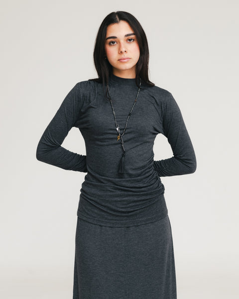 Breeza Drape Sleeve Top