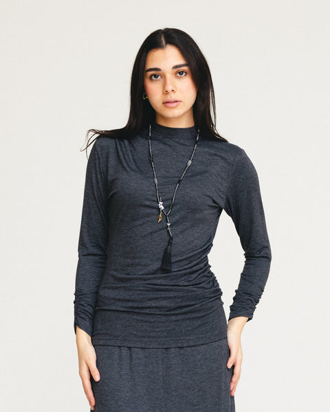 Breeza Drape Sleeve Top