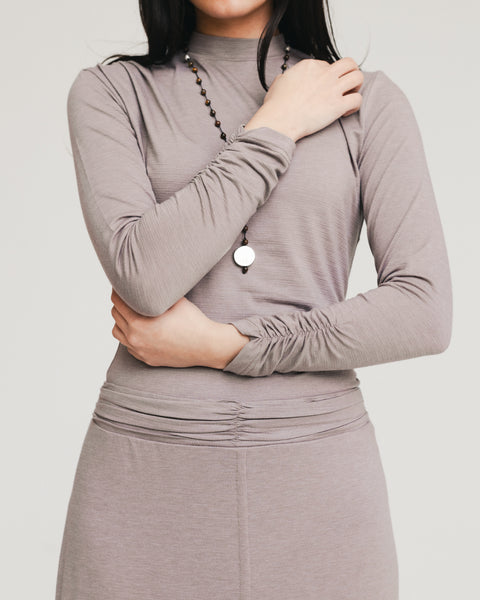 Breeza Drape Sleeve Top