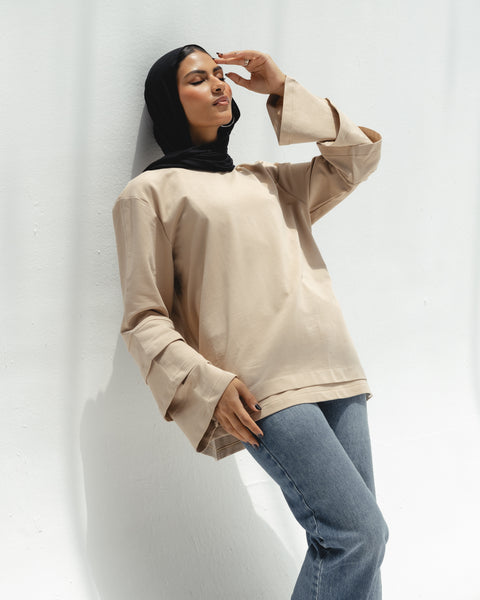 Foldline Top
