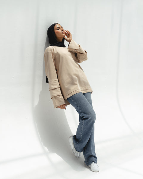 Foldline Top