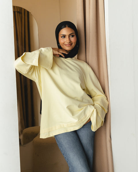 Foldline Top