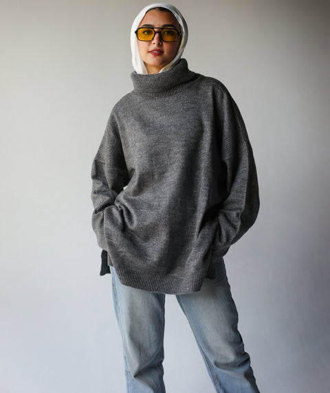 Oversized Knit Pullover