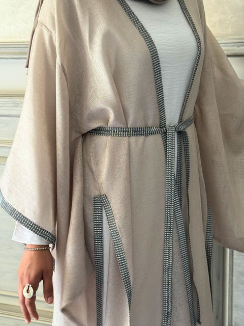 Sheer Linen Kaftan