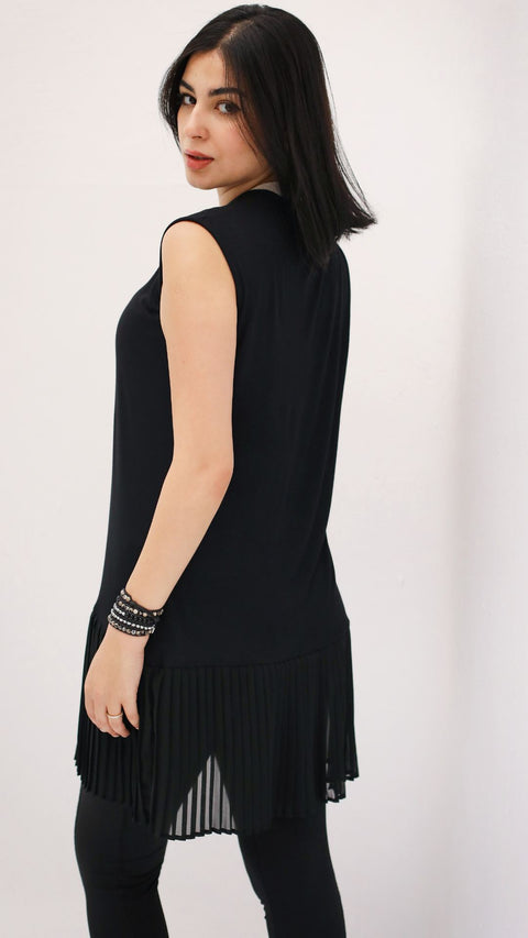 Half Pleated Top