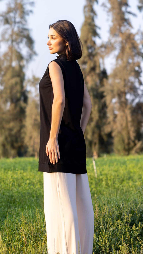 Long Sleeveless T-Shirt