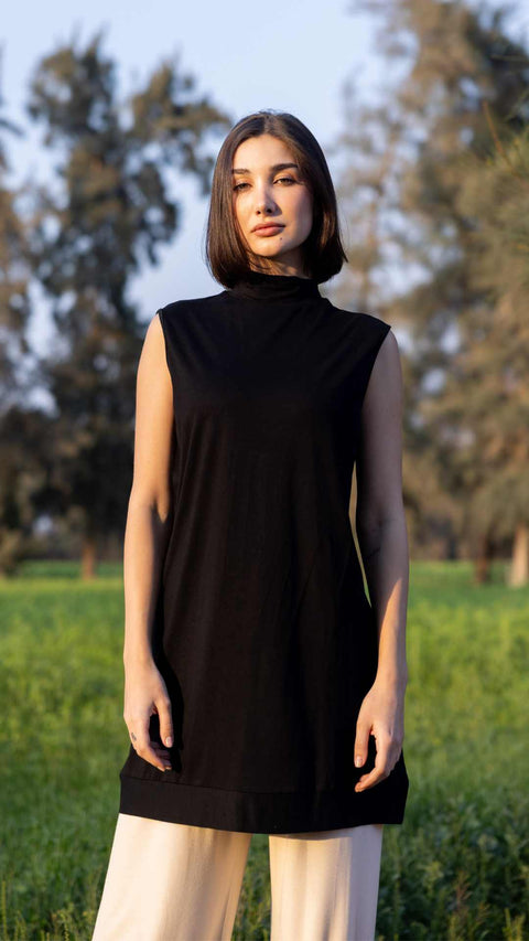 Long Sleeveless T-Shirt