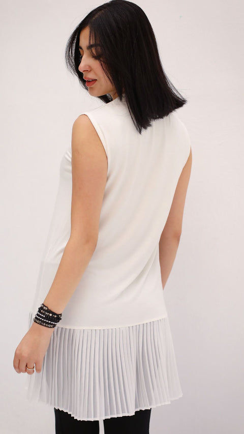 Half Pleated Top
