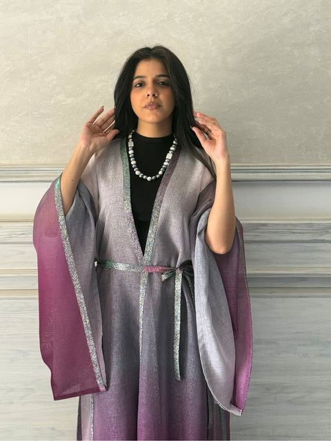 Sheer Linen Kaftan