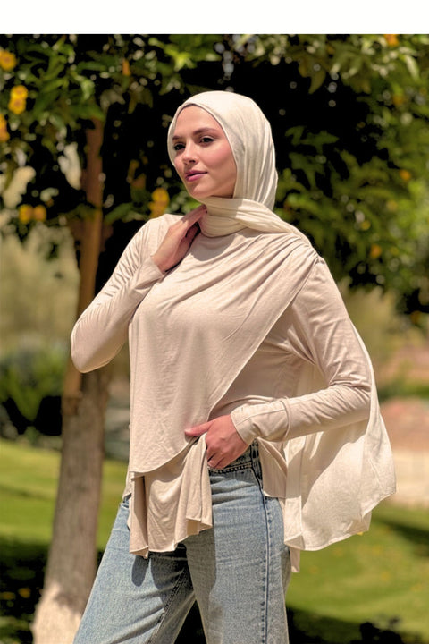 بلوزة متعددة الطبقات