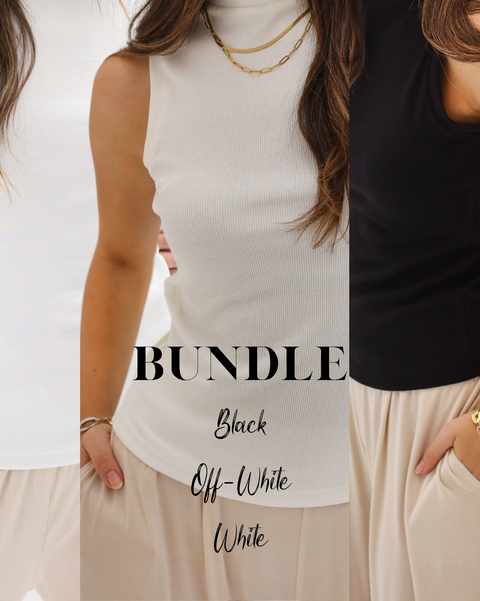 Ribbed Sleeveless Undershirt