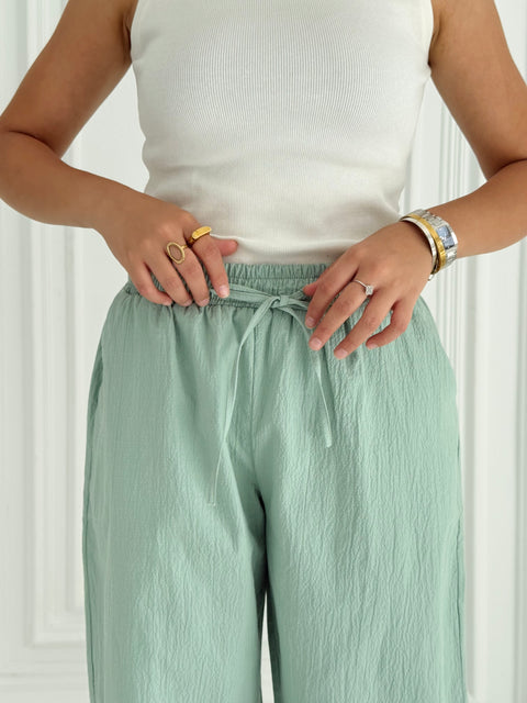 Loose Straight Pants
