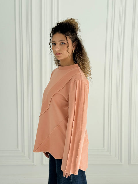 Circular Double Stitches Top