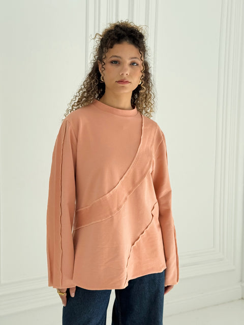 Circular Double Stitches Top