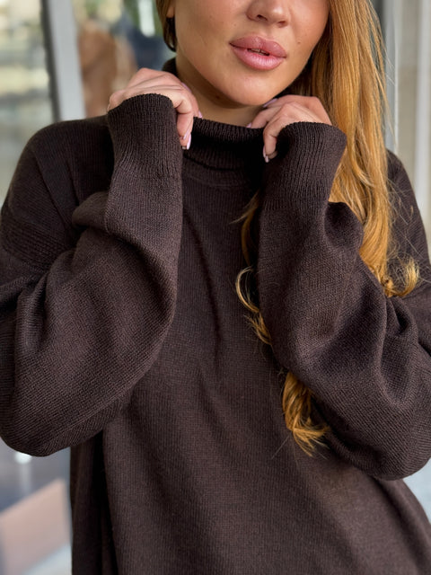 Oversized Knit Pullover